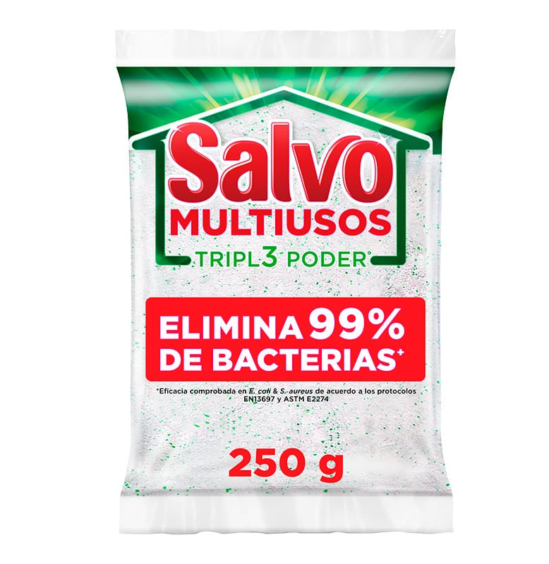 Detergente en Polvo Salvo Multiusos 250g