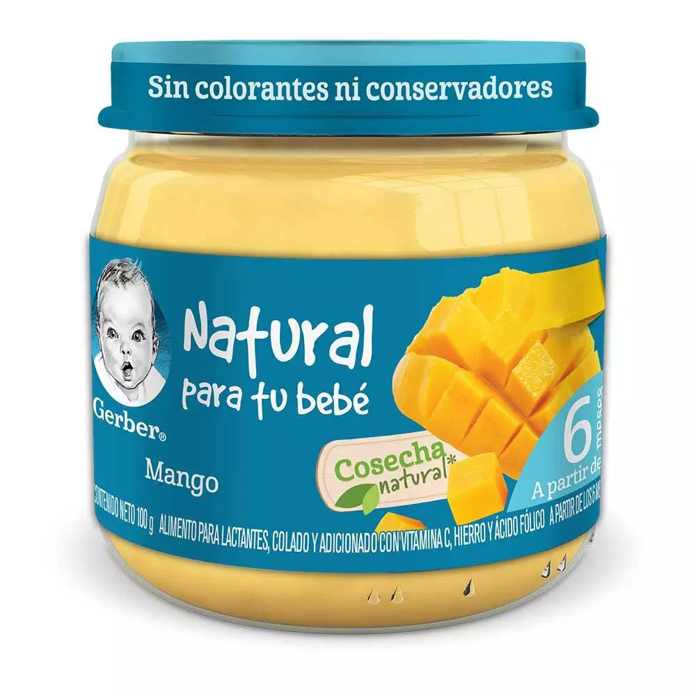 Papilla Gerber Cosecha Natural Mango 100g