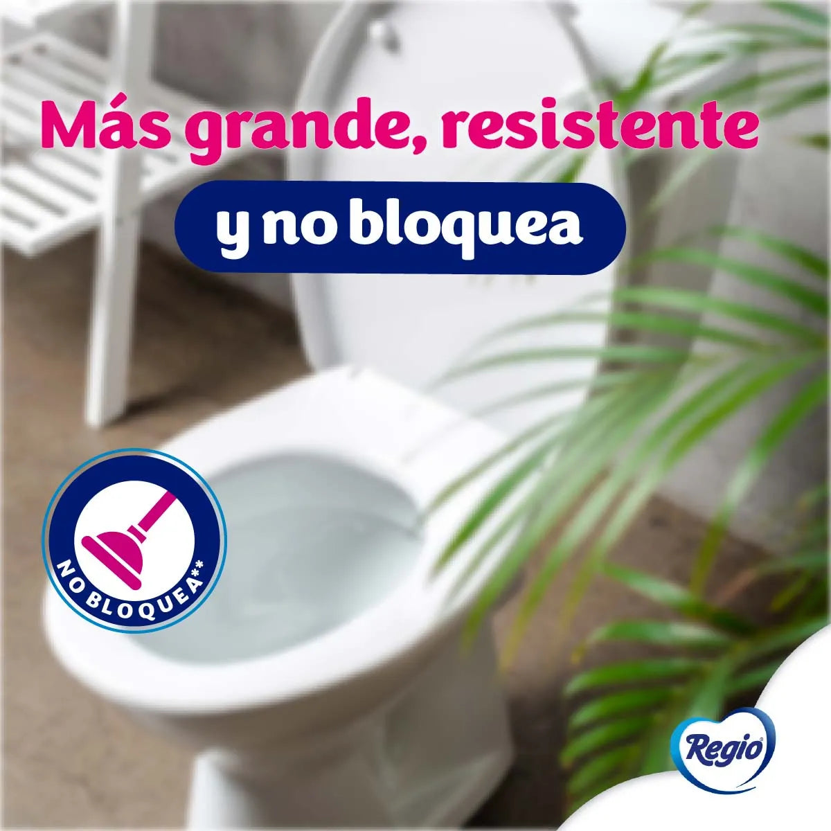 Papel Higiénico Regio Ecomax Hojas Dobles 4 pzs × 250 hojas