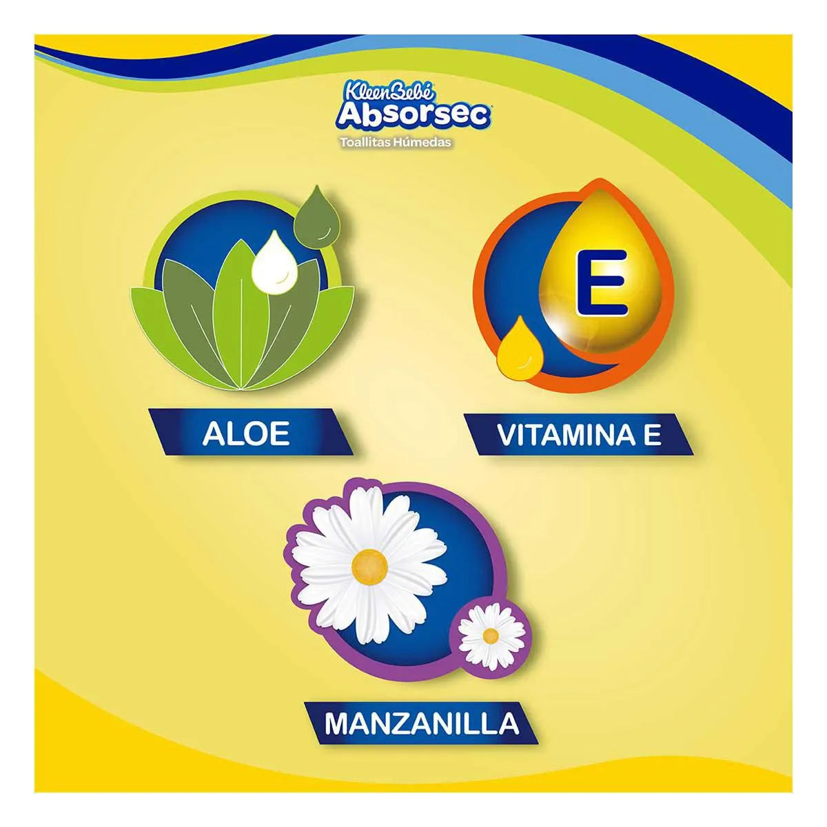 Toallitas Húmedas KleenBebé Absorsec 40 pzs
