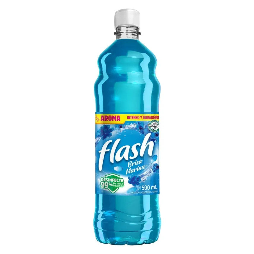 Limpiador Multiusos Flash Brisa Marina 500ml
