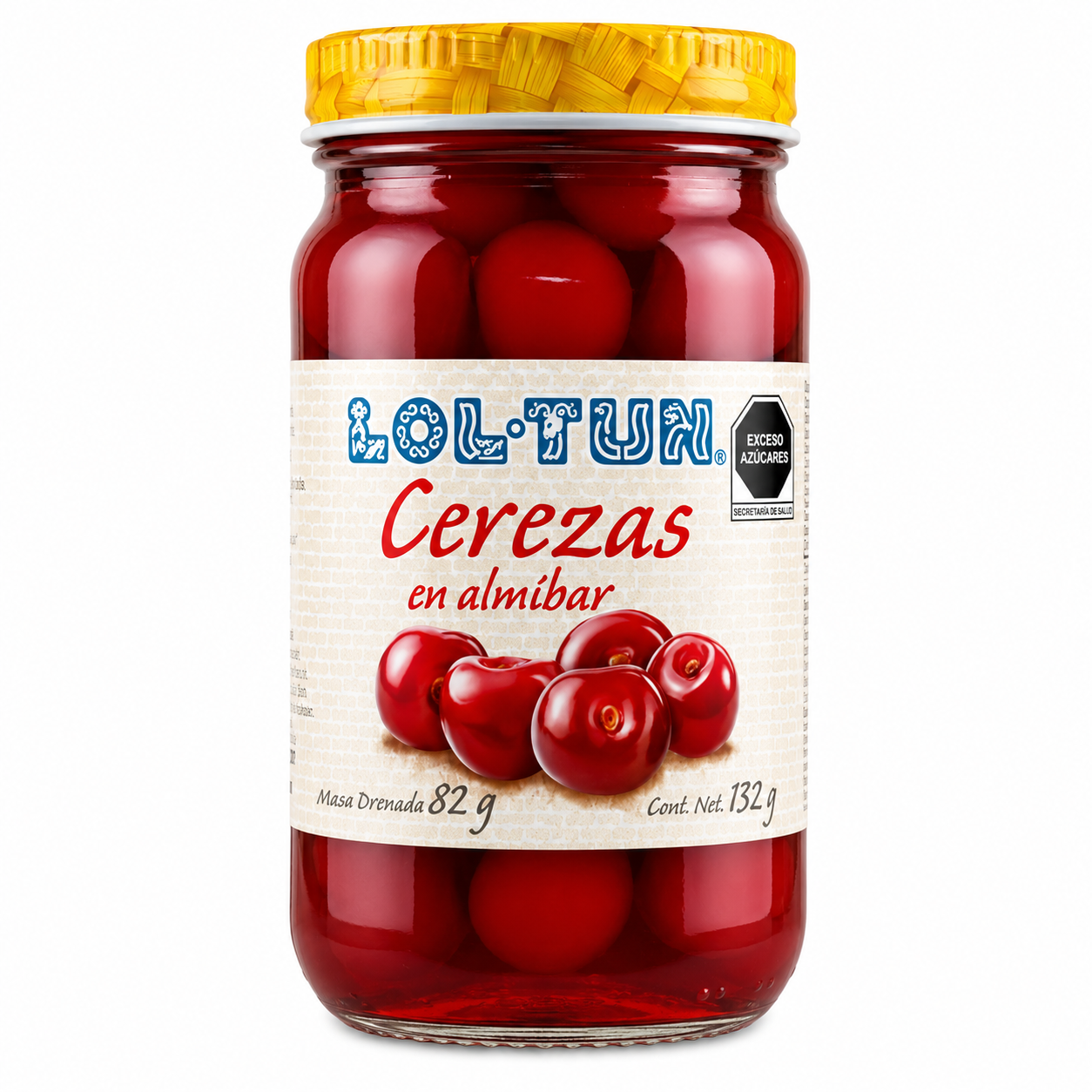 Cerezas Lol-Tun con Almíbar 132g