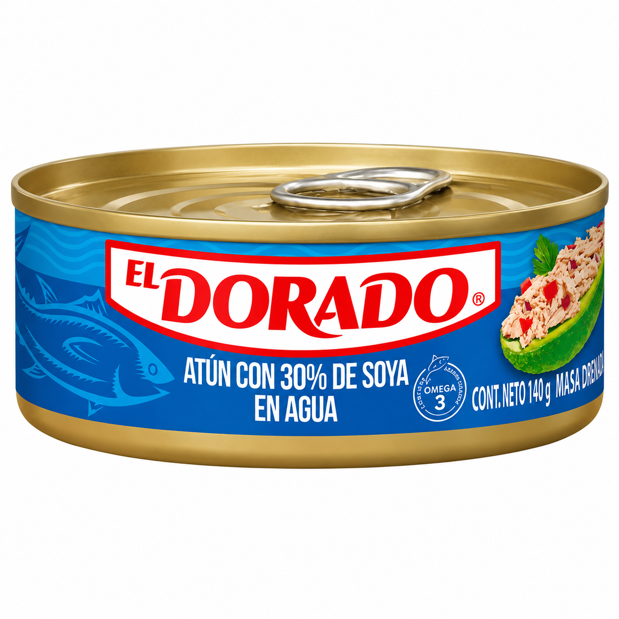 Atún El Dorado en Agua 130g