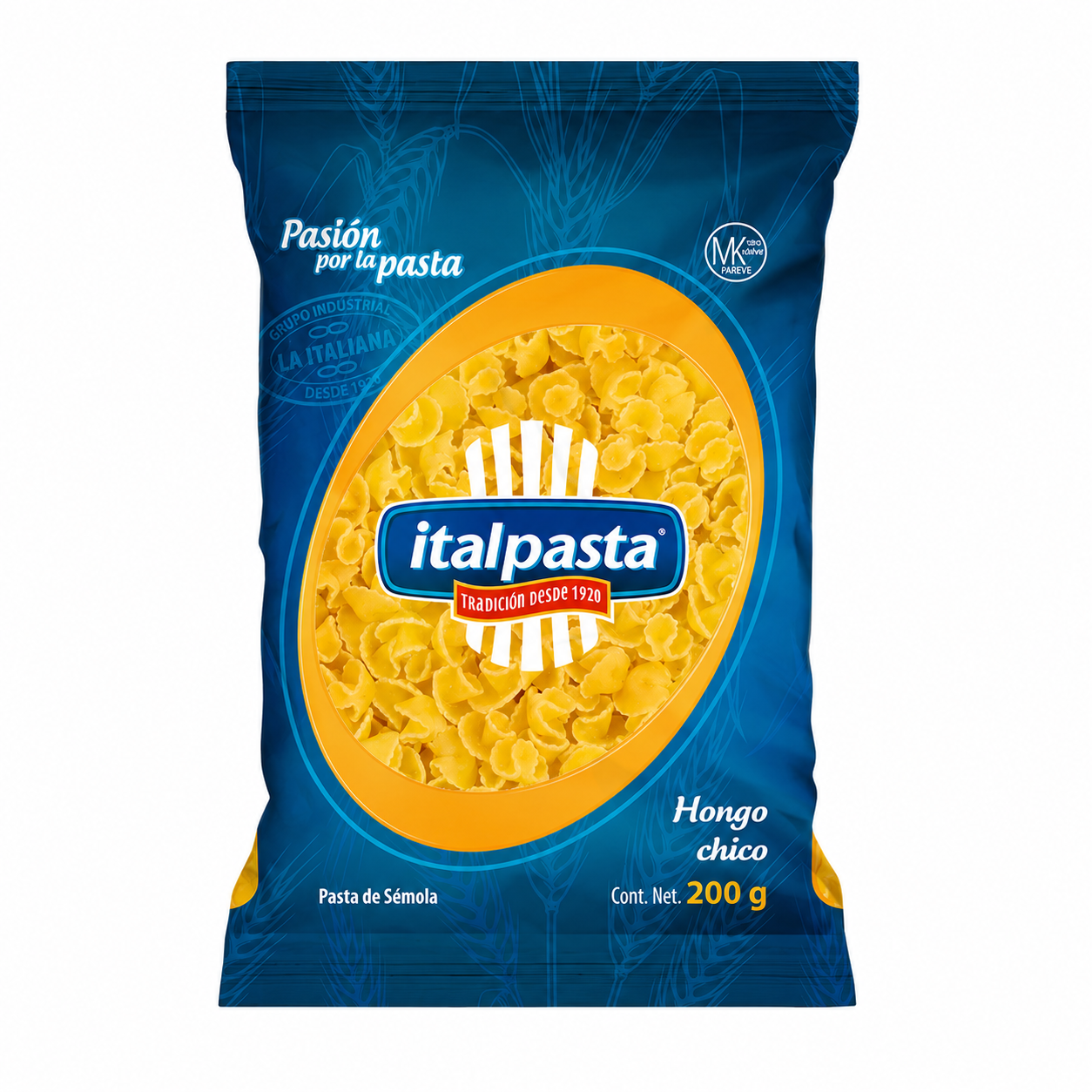 Pasta de Sémola Italpasta Hongo Chico 200g