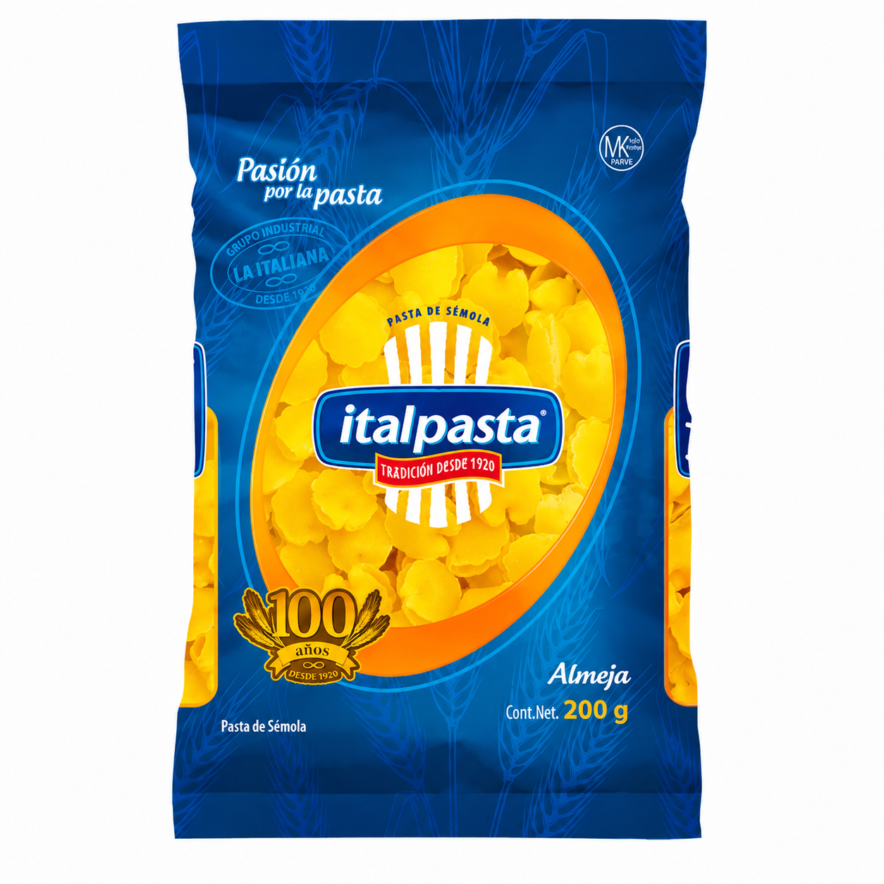 Pasta de Sémola Italpasta Almeja 200g