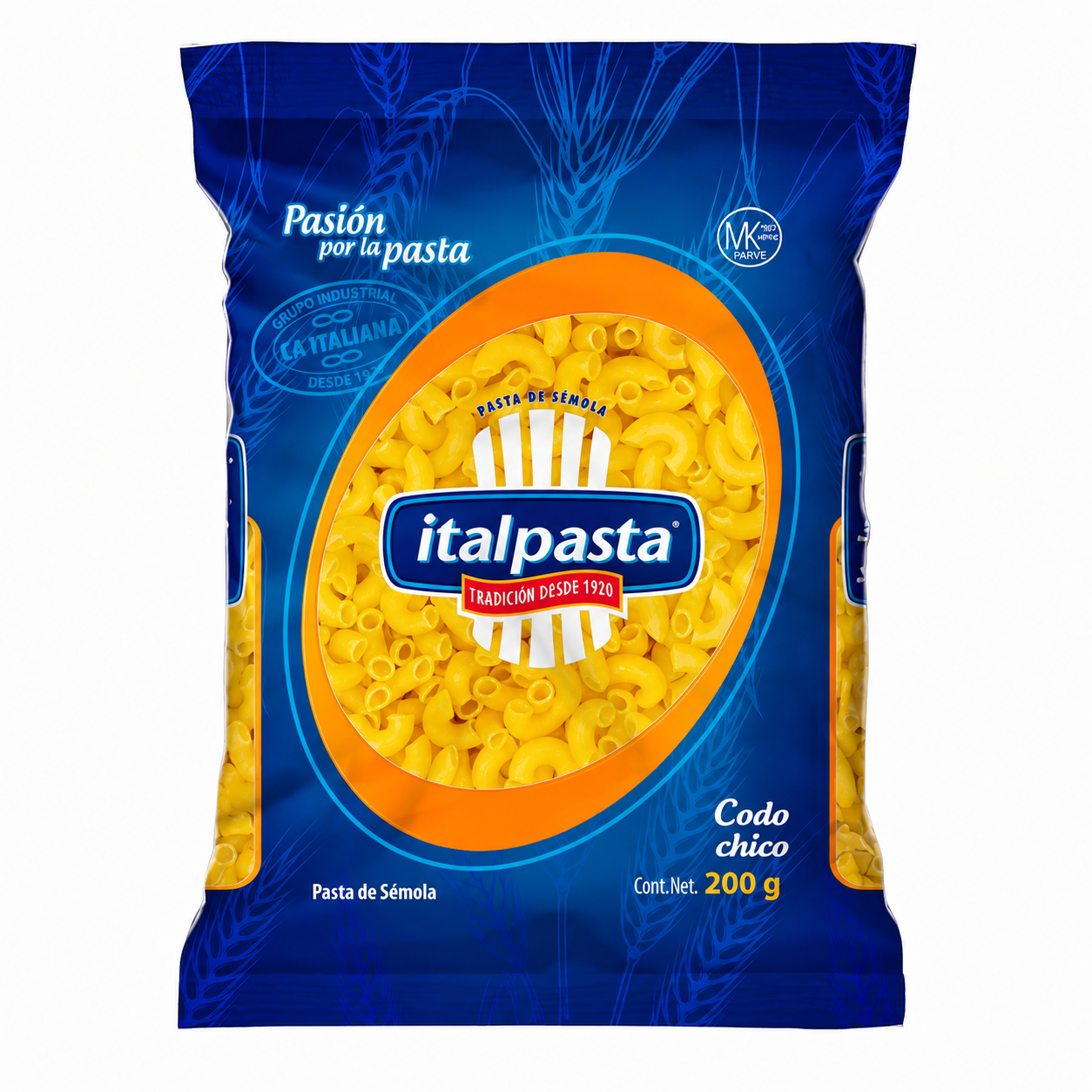 Pasta de Sémola Italpasta Codo Chico 200g
