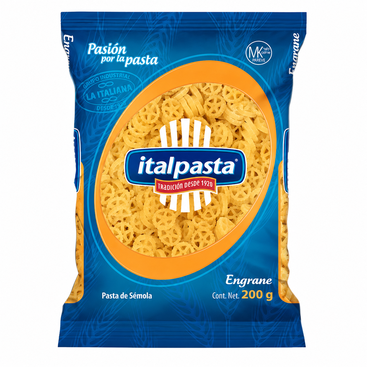 Pasta de Sémola Italpasta Engrane 200g