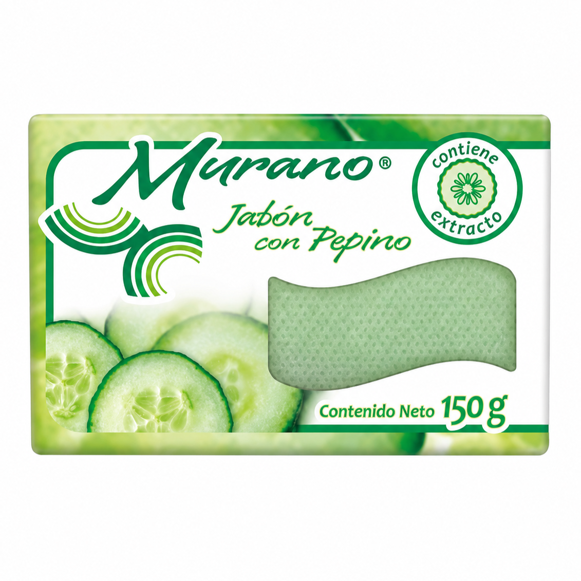 Jabón de Tocador con Pepino Murano 150g