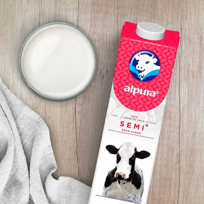 Leche Alpura Semi 1L