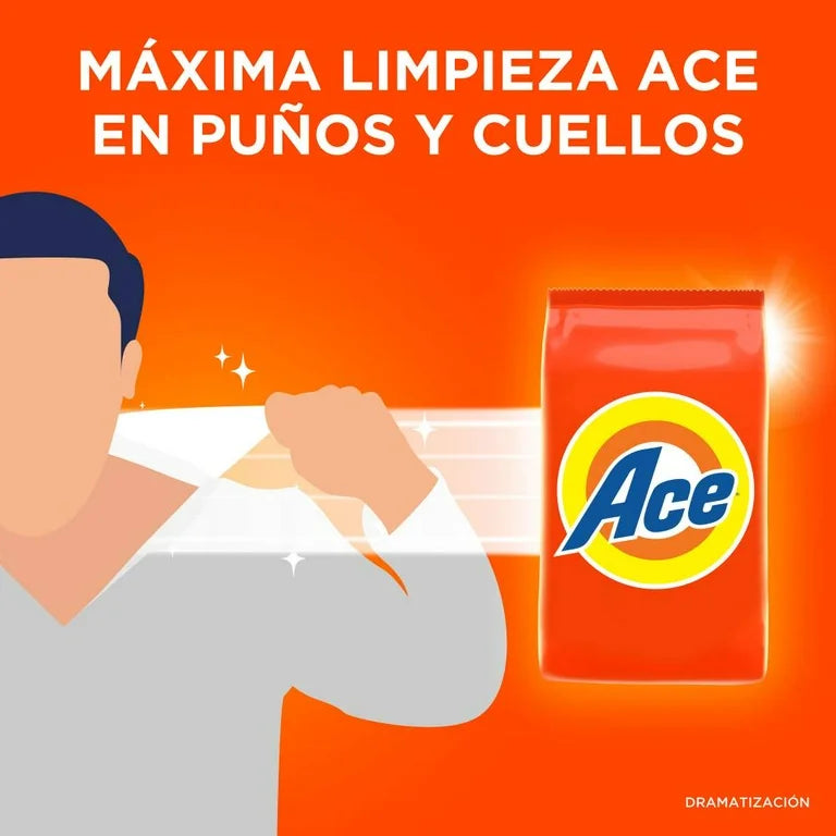 Detergente en Polvo Ace 250g