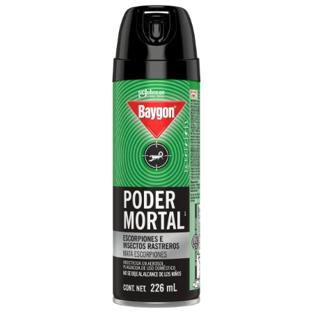 Insecticida en Aerosol Baygon Poder Mortal 226ml