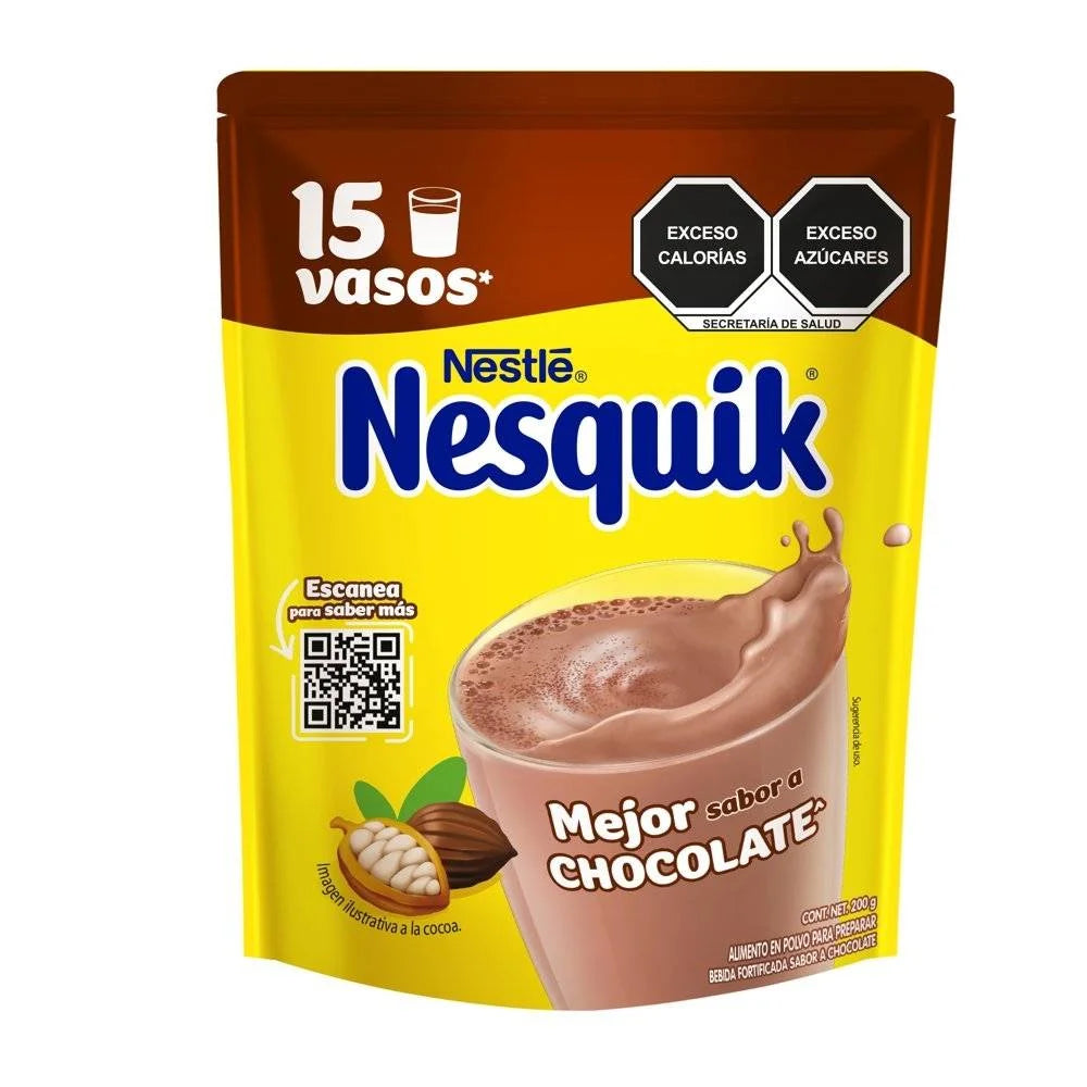 Nesquik Polvo Para Bebida Sabor Chocolate 200g