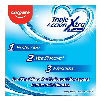 Pasta de Dientes Colgate Triple Acción Xtra Blancura 50ml