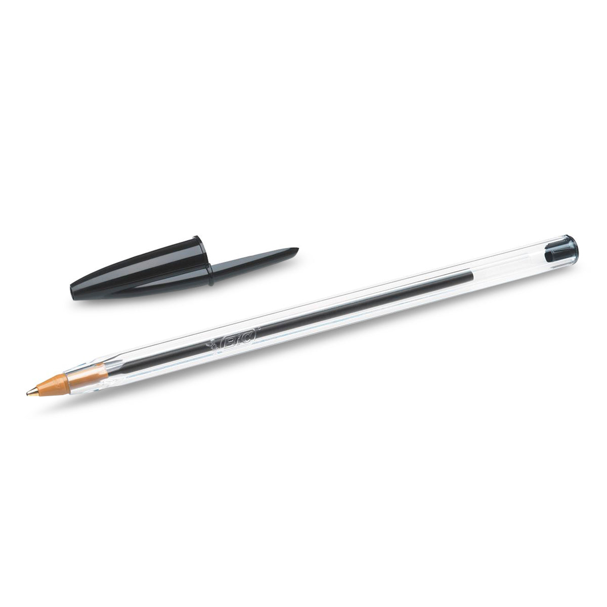 Plumas Bic Color Negro 12 pzs