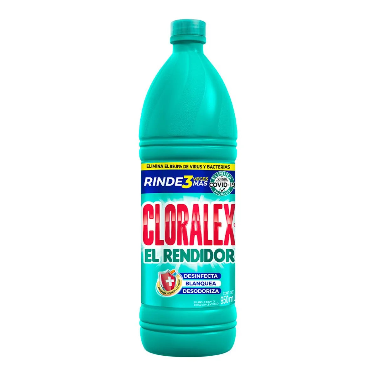 Blanqueador Cloralex El Rendidor 1L