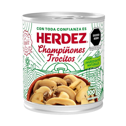 Champiñones Trocitos Herdez 186g