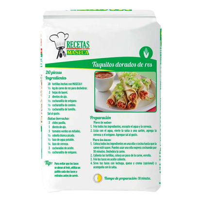 Harina De Maí­z Maseca Para Masa 1 Kg