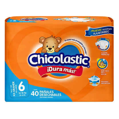 Pañales Chicolastic Etapa 6 Talla XX-Grande 40 pzs