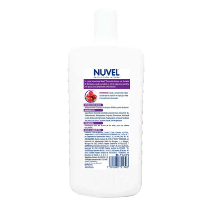 Crema Corporal Nuvel Protección Intensa Extracto de Arándanos 750ml