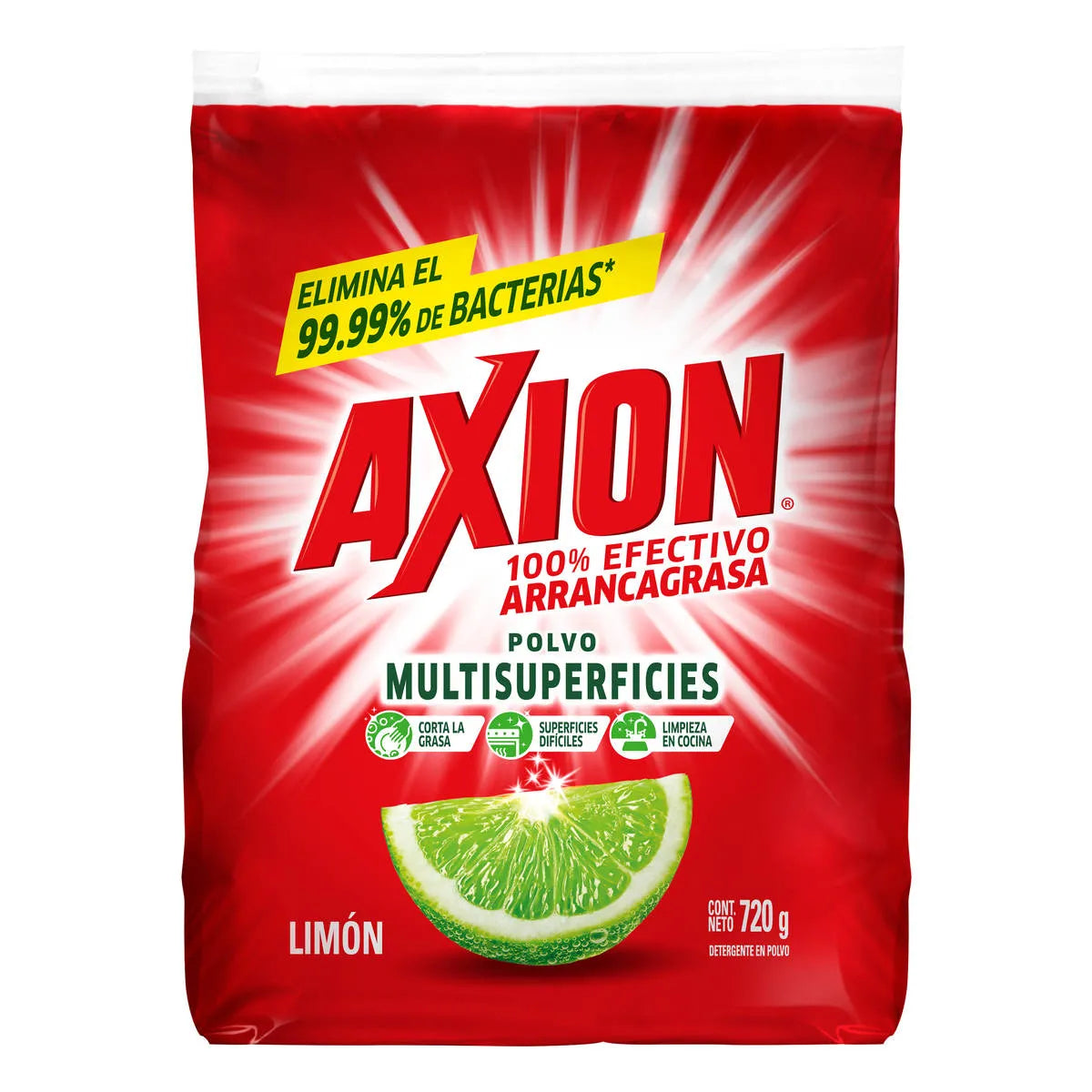 Lavatrastes Axion Multisuperficies en Polvo 250g