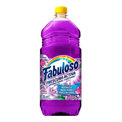 Limpiador Multiusos Líquido Fabuloso Fresca Lavanda 1L