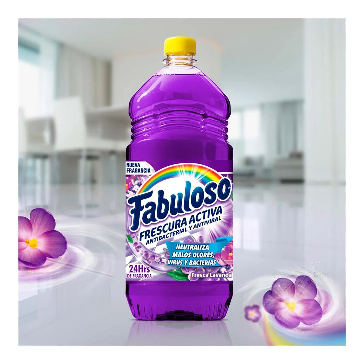 Limpiador Multiusos Líquido Fabuloso Fresca Lavanda 1L