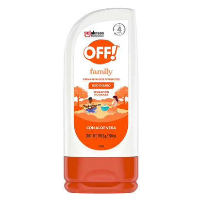 Crema Repelente de Insectos Off! Family 200ml