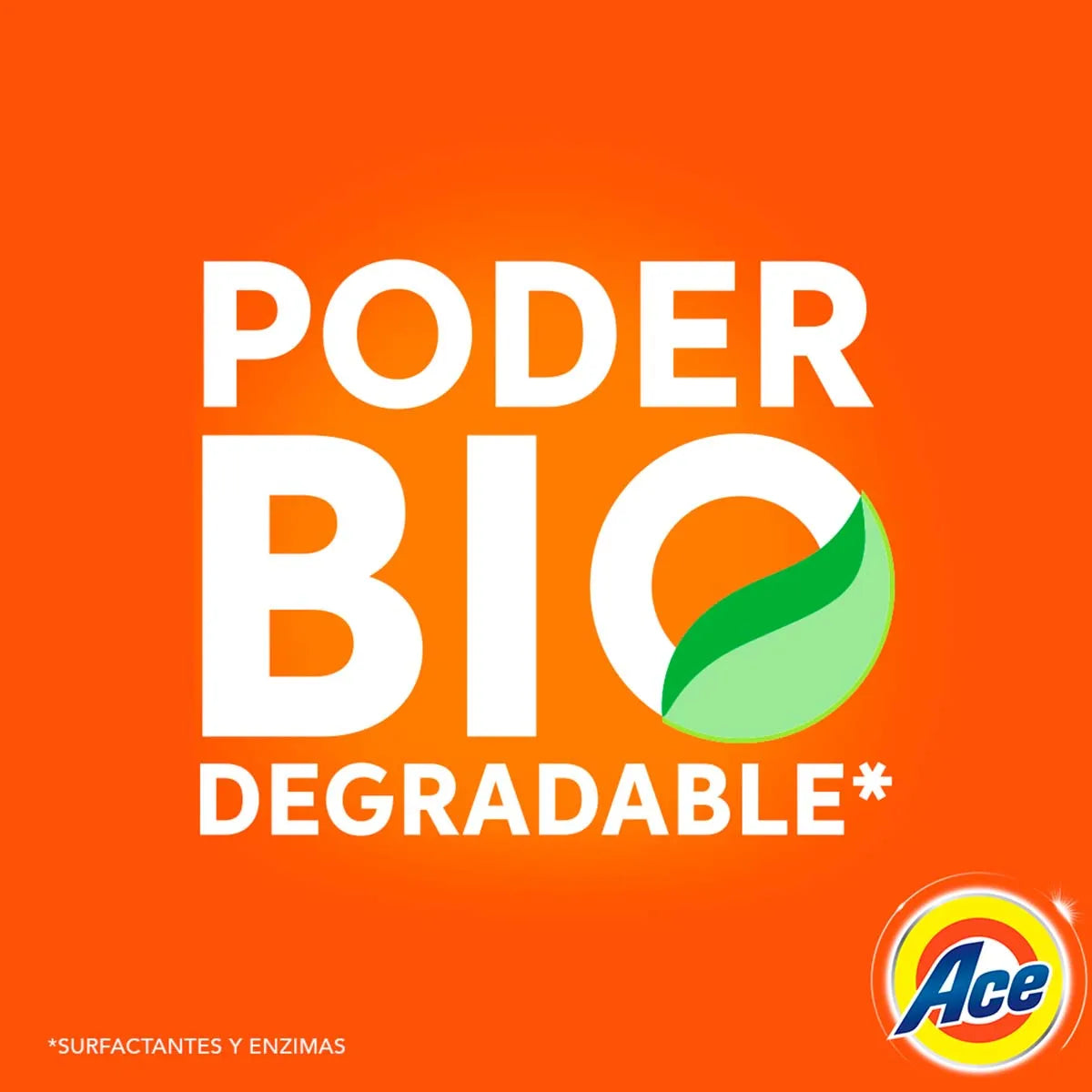 Botella de Detergente Líquido Ace 800ml