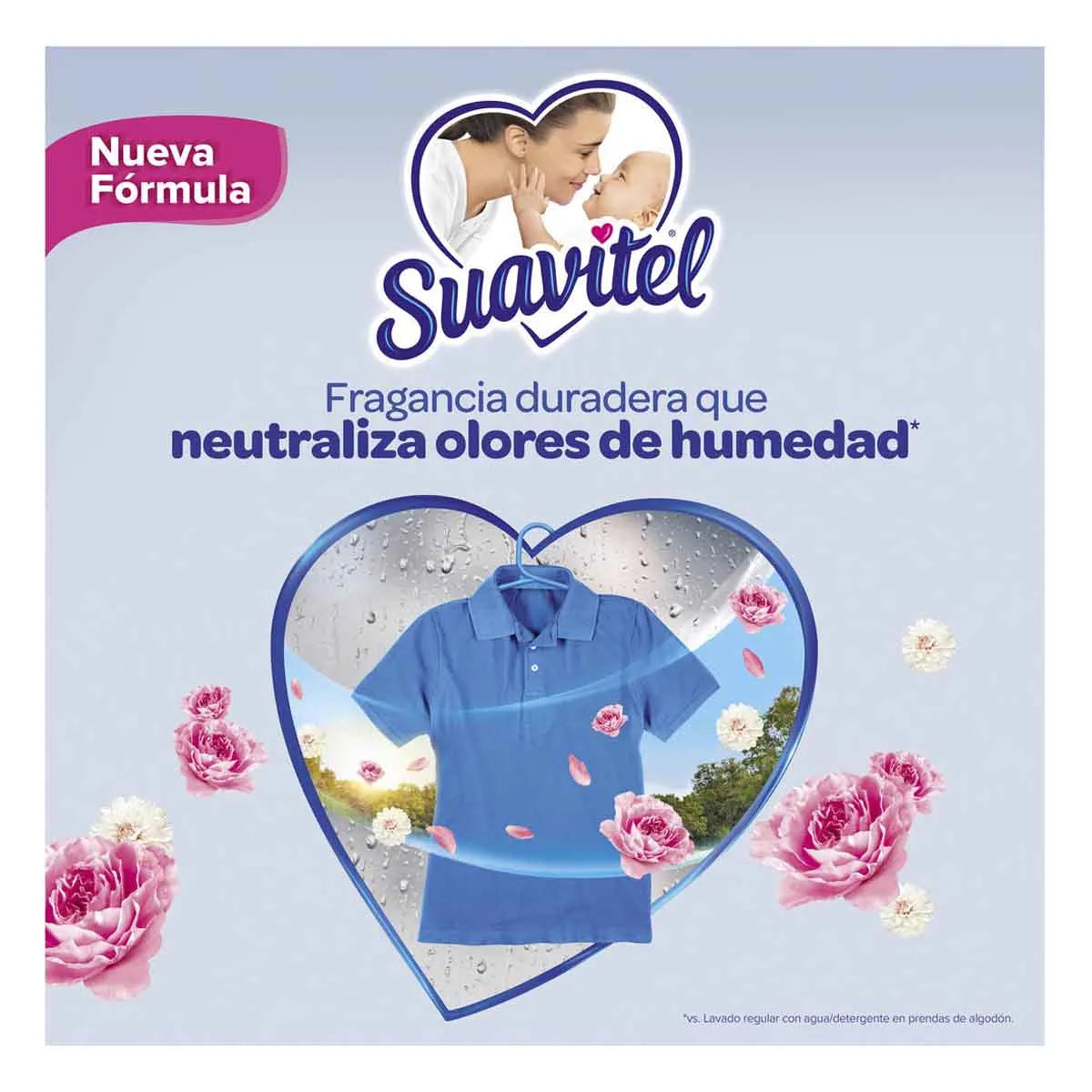 Suavizante de Telas Suavitel Fresca Primavera 850ml