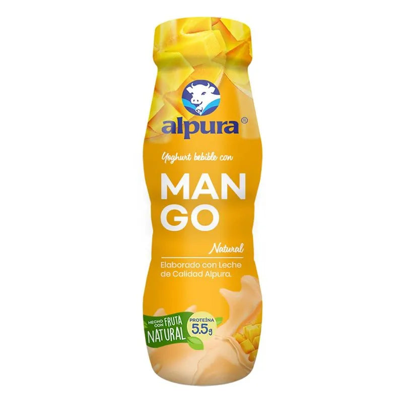 Yogurt Alpura Bebible Mango 220g