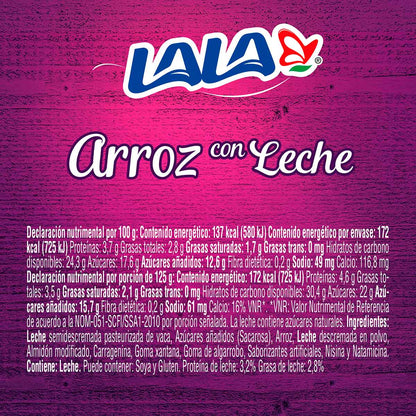 Arroz con Leche Lala 125g