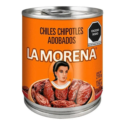 Chiles Chipotles Adobados La Morena 210g