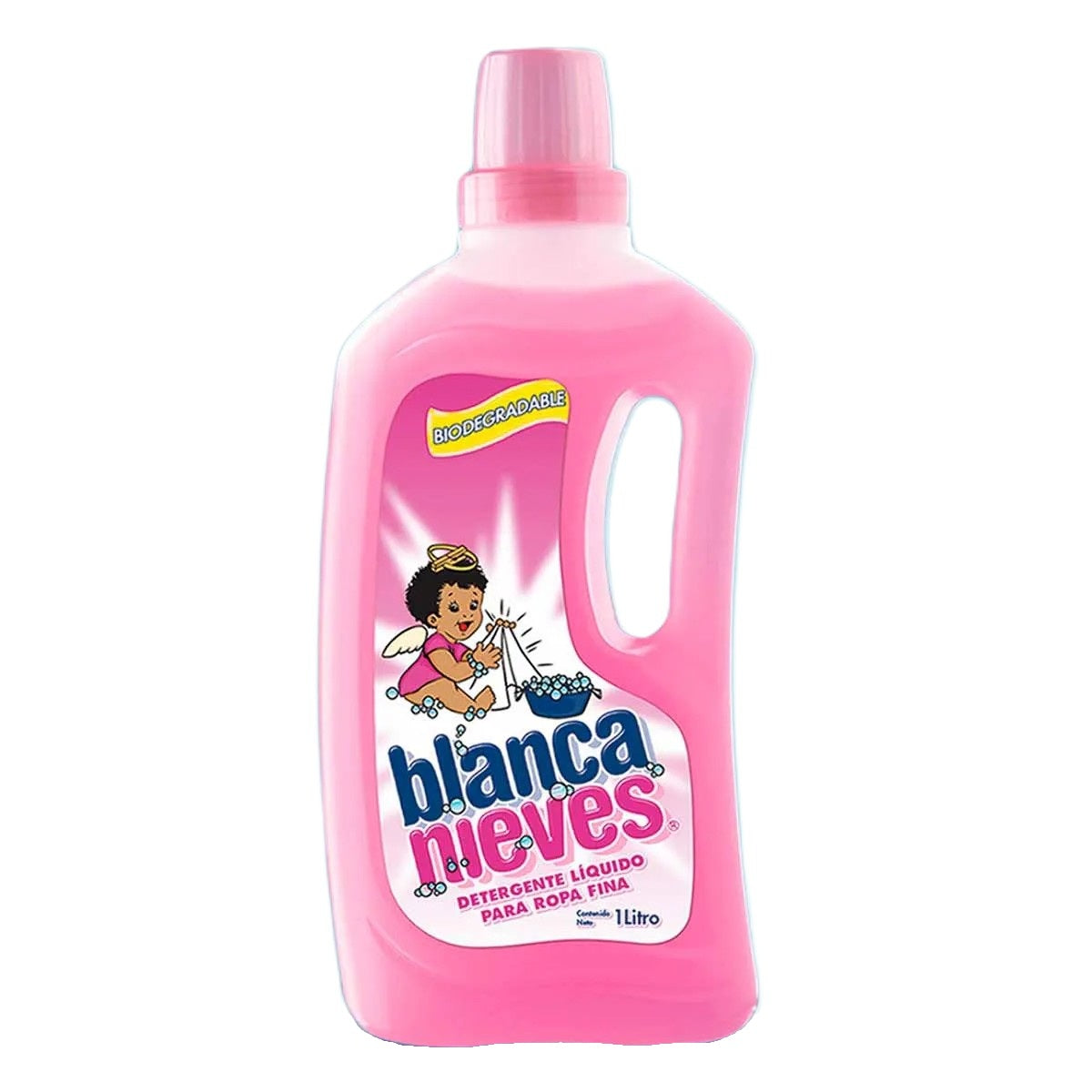 Detergente Líquido Ropa Blanca Nieves 1L
