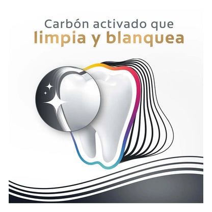 Pasta Dental Colgate Total Carbón Activado 75ml