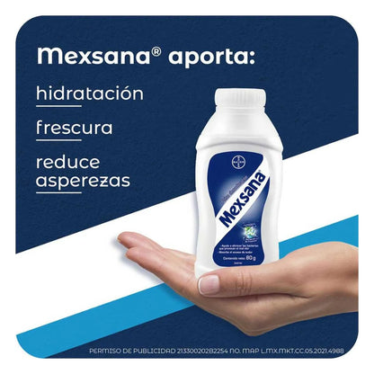 Mexsana Talco Para Pies 80g