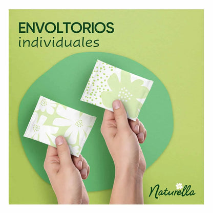 Toallas Femeninas Naturella Sin Alas Flujo Abundante 10 pzs