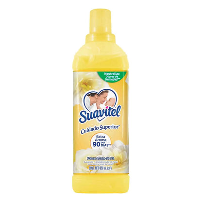 Suavizante de Telas Suavitel Cuidado Superior Fresco Aroma Sol 450ml