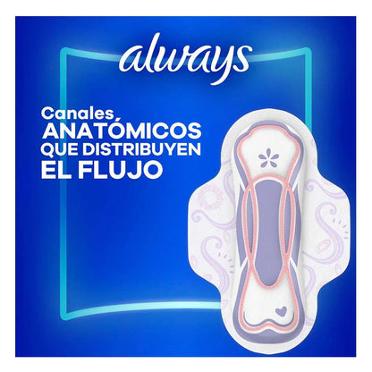 Always Suave Flujo Abundante 10 pzs