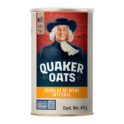 Hojuelas De Avena Integral Quaker Oats 475g