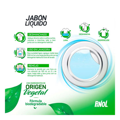Jabón Líquido Pinol 828ml