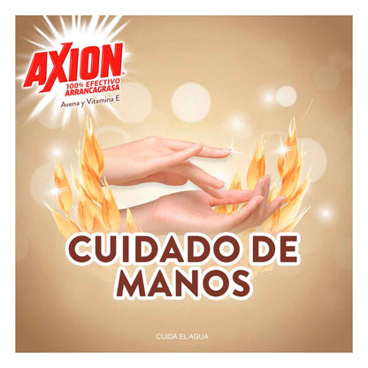 Lavatrastes Axion Cuidado de Manos Avena Líquido 640ml