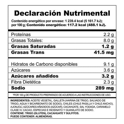 Mole Doña María Rojo en Pasta 235g