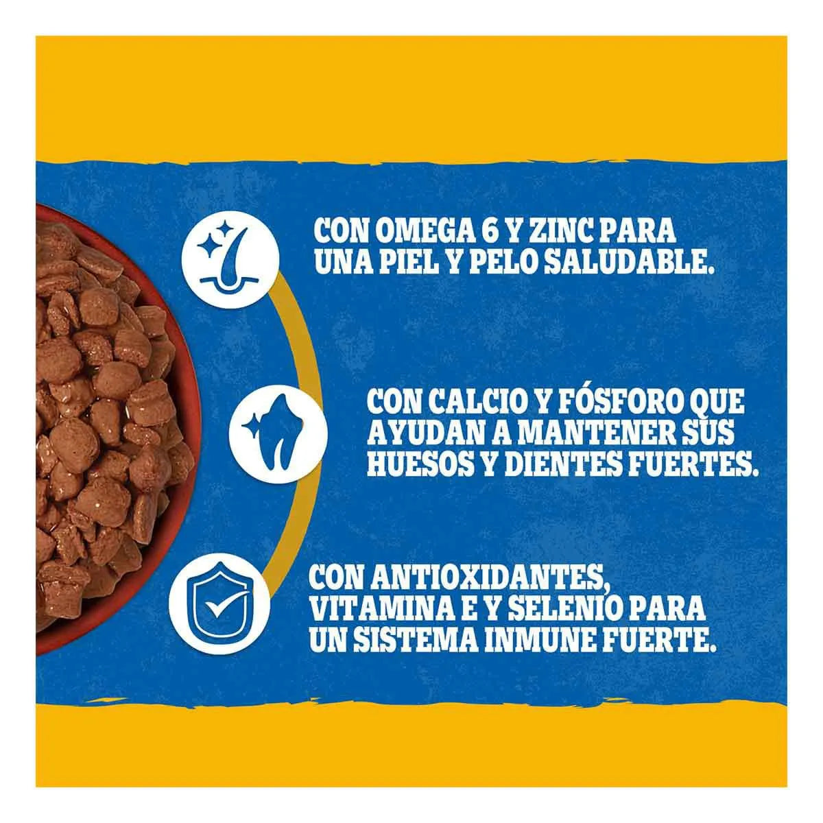 Sobre Pedigree para Perros Adulto Cordero en Filetes 100g