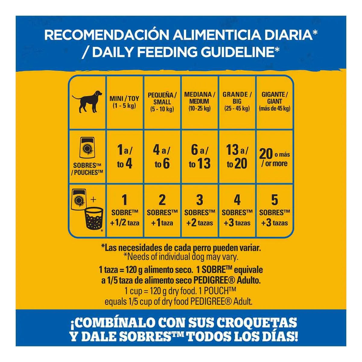 Sobre Pedigree para Perros Adulto Cordero en Filetes 100g