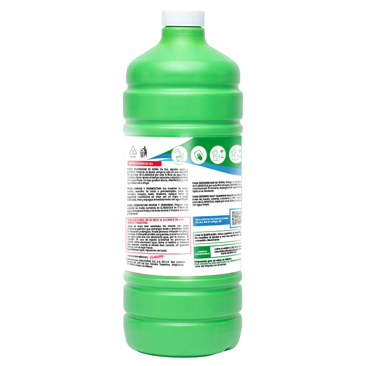Blanqueador Líquido Clarasol 1L
