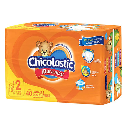 Pañales Chicolastic Etapa 2 Talla Chico 40 pzs