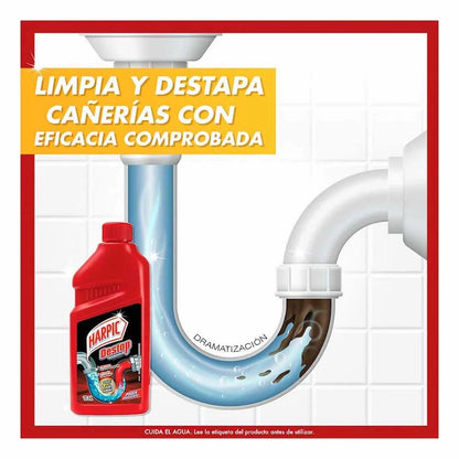 Destapacaños Líquido Harpic Destop 1L