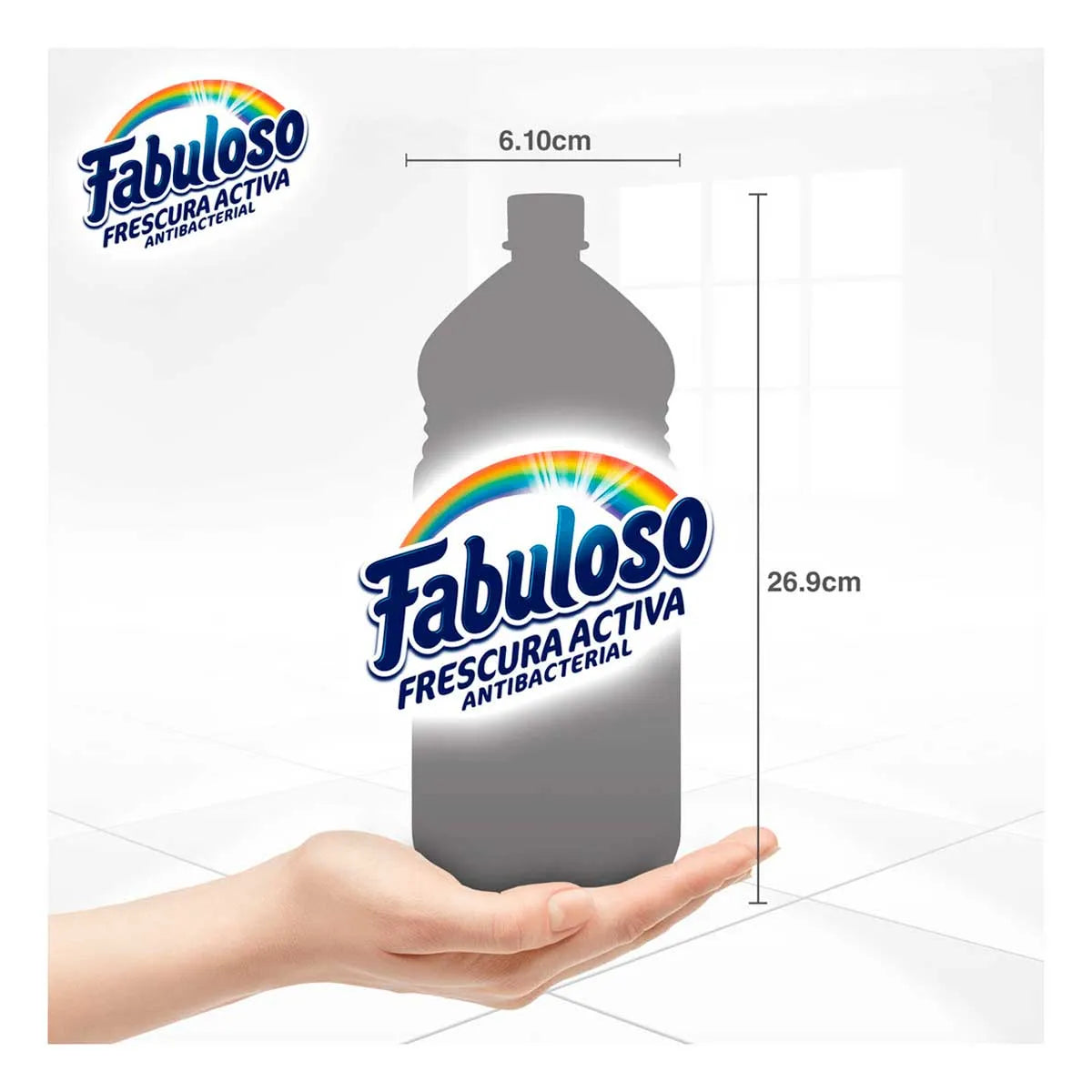 Limpiador Multiusos Líquido Fabuloso Alternativa al Cloro 1L