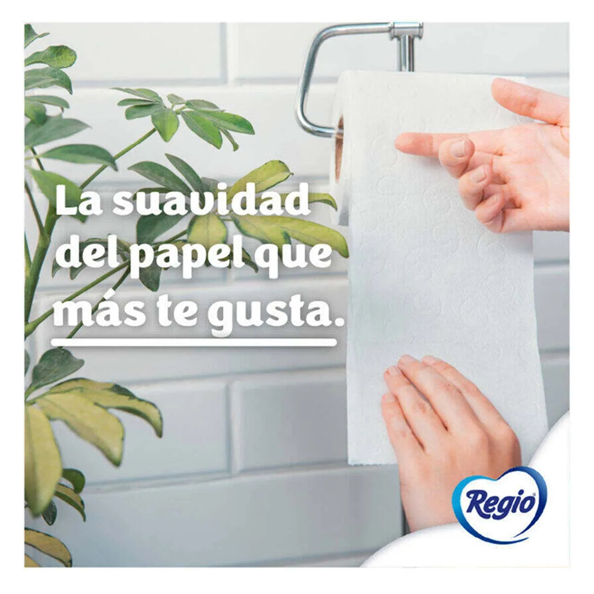 Papel Higiénico Regio Luxury Almond Touch Hojas Dobles 4 pzs