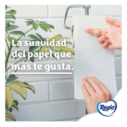 Papel Higiénico Regio Luxury Almond Touch Hojas Dobles 4 pzs